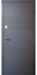 Входная дверь «Аляска» серого цвета 1,2 мм. сталь