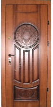 Патинированные металлические двери, модель «Эконом»