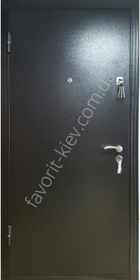 Металеві двері метал-мдф лист металла 1,5 мм. 