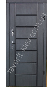 Вхідні двері, «Мароко», метал полотна 1,2 мм., товщина полотна 75 мм.
