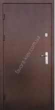 Металлические двери с порошковым покрытием, модель «Альта два притвора»