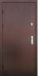 Металлические двери с порошковым покрытием, модель «Альта два притвора»