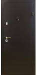 Металеві двері на дві сторони, модель Порошковая 1,8 мм.