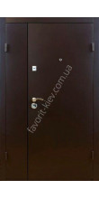 Полуторные  двери Порошок метал на две стороны 1,8 мм.