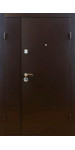 Полуторні  двері "Порошок" метал на дві сторони 1,8 мм.