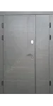 Входная дверь модель «Акустика две створки», толщина металла полотна 1.5 мм, толщина полотна 90 мм