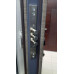 Входная дверь модель «Аксиома» серого цвета, 1.5 мм сталь