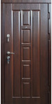 Вхідні двері модель «Альфа», сталевий лист 1.5 мм, товщина полотна 85 мм