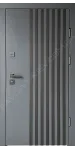 Вхідні двері «Алітея», 96 мм товщина полотна, два контури ущільнення