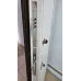 Двері «Аплот», коричнево-білі, металізована емаль, три контури ущільнення