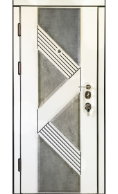 Вхідні двері модель «Архітект», сталевий лист 2 мм