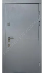 Вхідні двері «Асист», 115 мм товщина полотна (4 контури ущільнення)