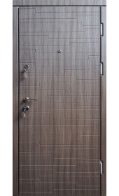 Вхідні двері модель «Баварія», товщина полотна 85 мм, сталевий лист 1.5 мм