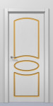 Міжкімнатні двері "Classic-01 White Patina" Фаворит