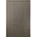 Межкомнатная полуторная дверь «Classic-17-half» цвет Какао Супермат