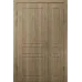 Міжкімнатні полуторні двері «Classic-17-half» колір Дуб Сонома