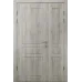 Міжкімнатні полуторні двері «Classic-17-half» колір Крафт Білий