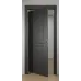 Міжкімнатні роторні двері «Classic-17-roto» колір Антрацит