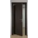 Міжкімнатні роторні двері «Classic-17-roto» колір Горіх Морений Темний
