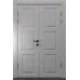 Двійні міжкімнатні двері «Classic-30-2» колір Бетон Кремовий