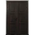 Двійні міжкімнатні двері «Classic-30-2» колір Горіх Морений Темний