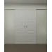 Міжкімнатні подвійні розсувні двері «Classic-30-2-slider» колір Білий Супермат