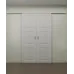 Міжкімнатні подвійні розсувні двері «Classic-30-2-slider» колір Дуб Білий