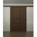 Міжкімнатні подвійні розсувні двері «Classic-30-2-slider» колір Дуб Портовий