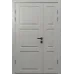 Міжкімнатні полуторні двері «‎‎Classic-30-half» колір Дуб Білий