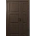 Міжкімнатні полуторні двері «‎‎Classic-30-half» колір Дуб Портовий