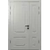 Міжкімнатні полуторні двері «Classic-31-half» колір Білий Супермат