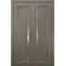 Міжкімнатні подвійні двері «Classic-36f-2» колір Какао Супермат
