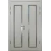Міжкімнатні подвійні двері «Classic-36f-2» колір Дуб Білий