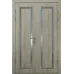 Міжкімнатні подвійні двері «Classic-36f-2» колір Дуб Пасадена