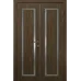 Міжкімнатні подвійні двері «Classic-36f-2» колір Дуб Портовий