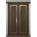 Міжкімнатні подвійні розсувні двері «Classic-36f-2-slider» колір Дуб Портовий
