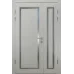 Міжкімнатні полуторні двері «Classic-36f-half» колір Дуб Білий