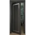 Міжкімнатні роторні двері «Classic-36f-roto» колір Антрацит