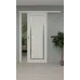 Міжкімнатні розсувні двері «Classic-36f-slider» колір Білий Супермат