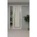 Міжкімнатні розсувні двері «Classic-36f-slider» колір Крафт Білий