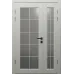 Полуторные двери «Classic-62-half» цвет Белый Супермат