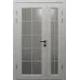 Полуторные двери «Classic-62-half» цвет Дуб Белый