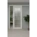 Межкомнатная раздвижная дверь «Classic-62-slider» цвет Дуб Белый