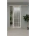 Міжкімнатні розсувні двері «Classic-62-slider» колір Крафт Білий