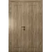 Распашные двери «Classic-67-2» цвет Дуб Янтарный