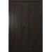 Розпашні двері «Classic-67-2» колір Горіх Морений Темний