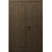 Полуторные двери «Classic-67-half» цвет Дуб Портовый