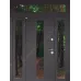 Входная уличная полуторная дверь со стеклом, серия Премиум+ «Фреска три контура»