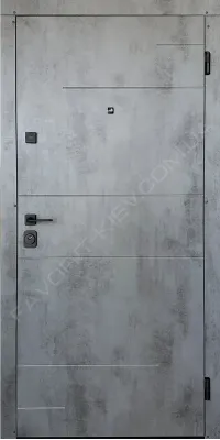 Вхідні двері «‎Грація» товщина полотна 70 мм, товщина металу полотна 1 мм