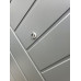 Вхідні двері в сірому кольорі, модель «Гравіті», 1.5 мм сталь, товщина полотна 90 мм